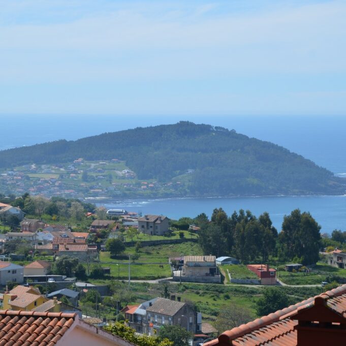 Ausblick von Nabas Camino Portugués