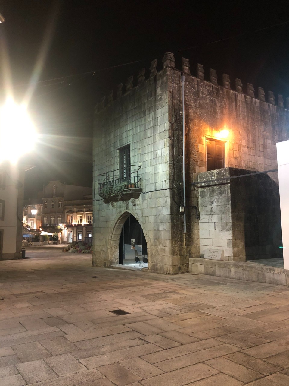 Viana do Castelo bei Nacht