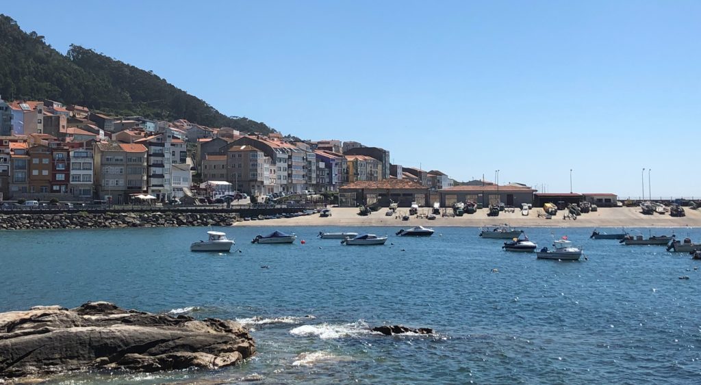 Hafen von A Guarda Galicien